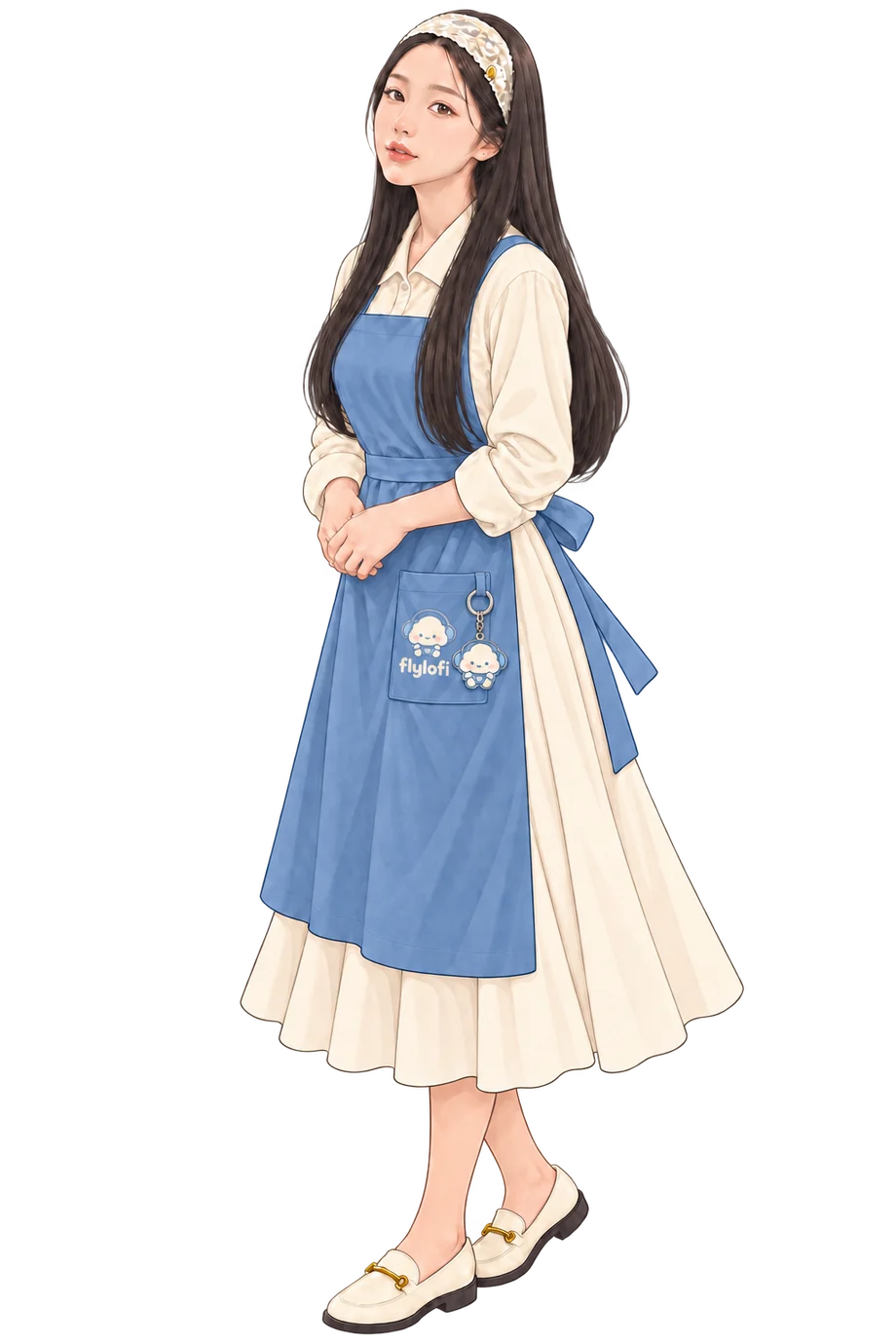 ภาพวาดเฟย์ ผู้ดูแลคาเฟ่